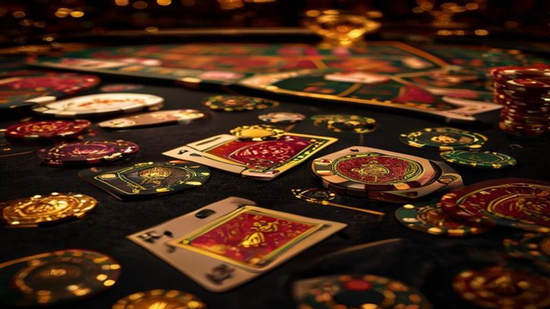 Minh họa chiến lược chơi Baccarat tại 888VBET